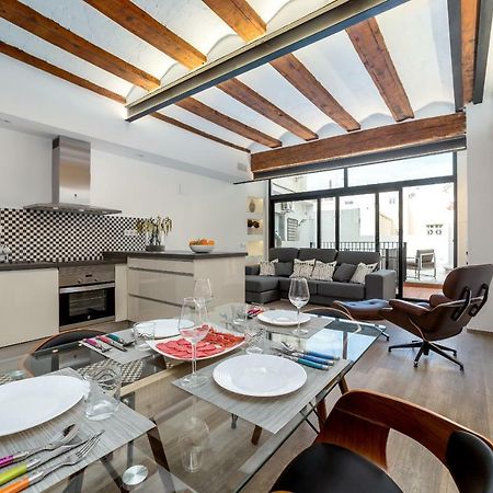 Florit Flats - Center Luxurious 1Br 1Ba Terrace Wi-Fi Ac Apartman Valencia Kültér fotó