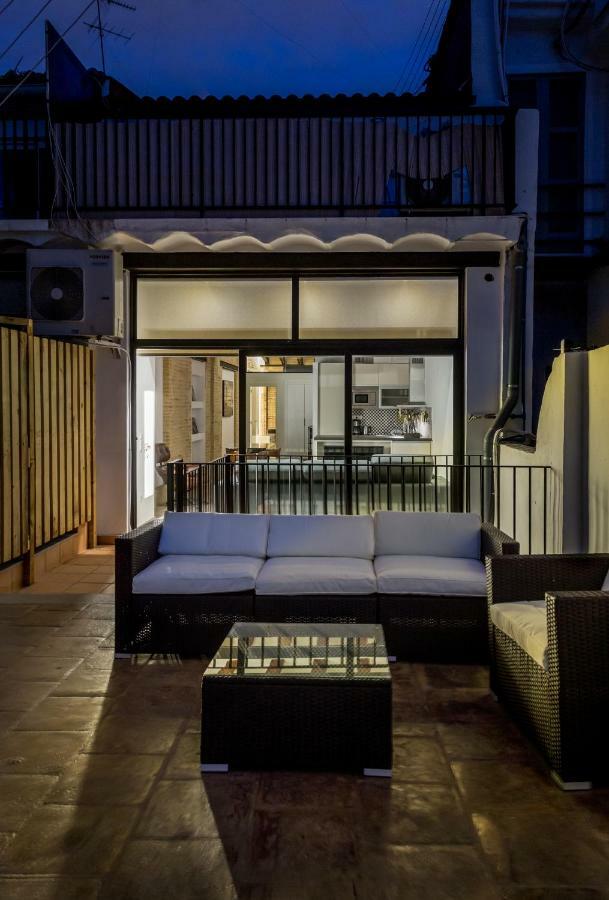 Florit Flats - Center Luxurious 1Br 1Ba Terrace Wi-Fi Ac Apartman Valencia Kültér fotó