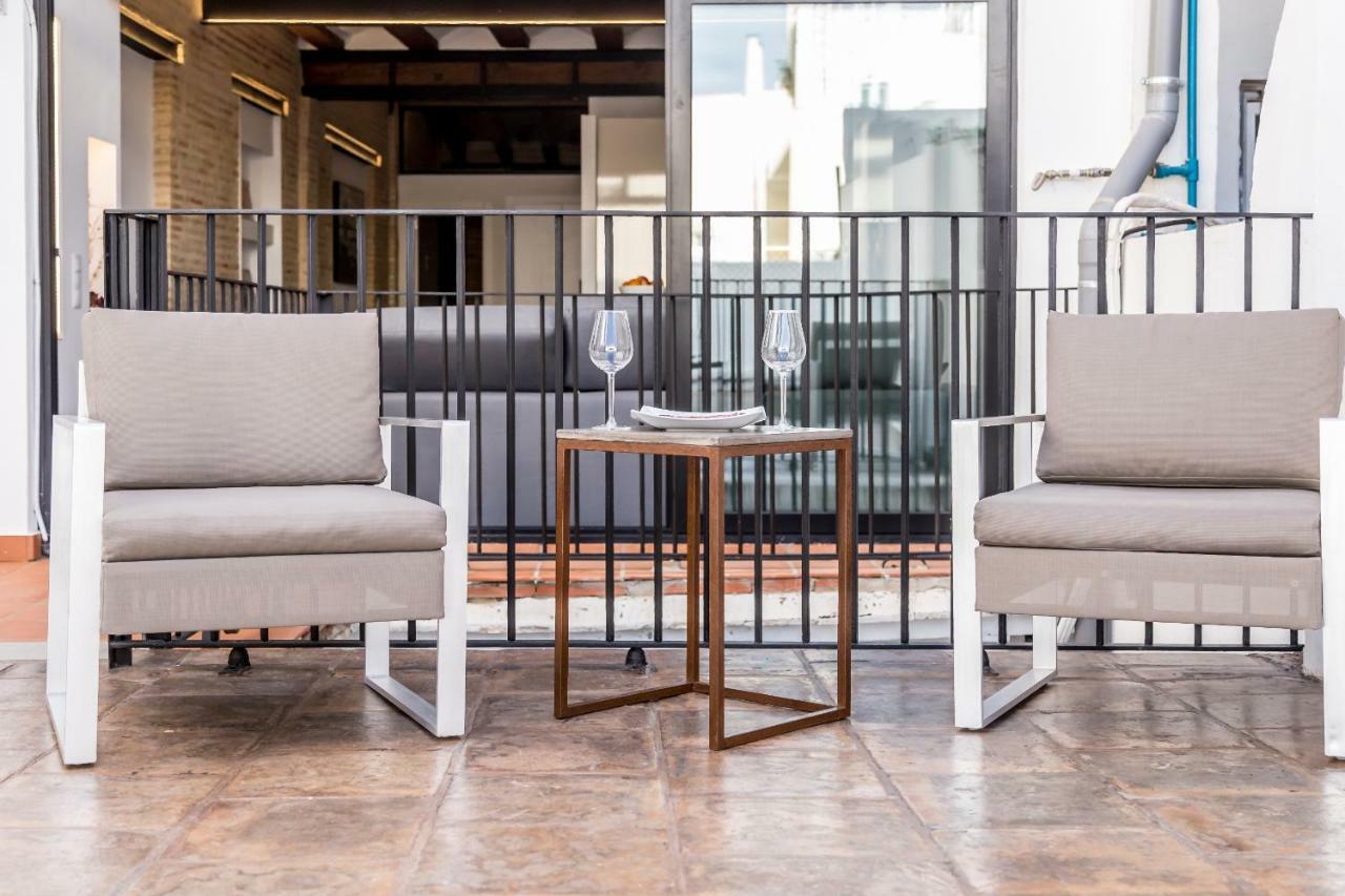 Florit Flats - Center Luxurious 1Br 1Ba Terrace Wi-Fi Ac Apartman Valencia Kültér fotó