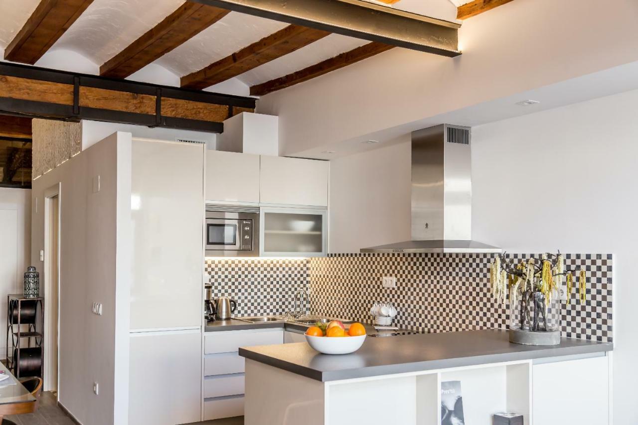 Florit Flats - Center Luxurious 1Br 1Ba Terrace Wi-Fi Ac Apartman Valencia Kültér fotó