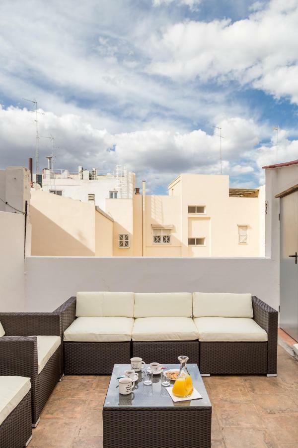 Florit Flats - Center Luxurious 1Br 1Ba Terrace Wi-Fi Ac Apartman Valencia Kültér fotó