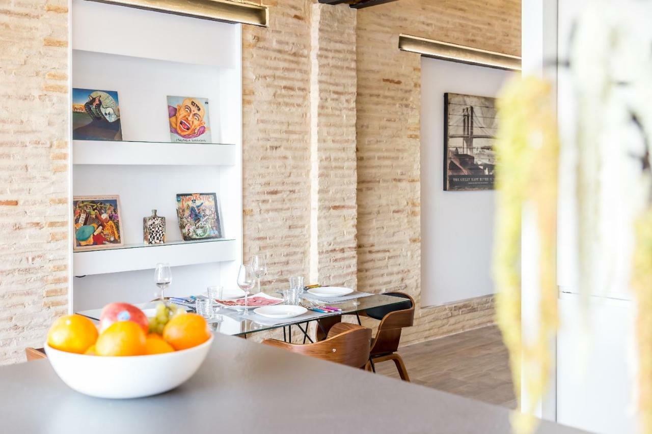 Florit Flats - Center Luxurious 1Br 1Ba Terrace Wi-Fi Ac Apartman Valencia Kültér fotó