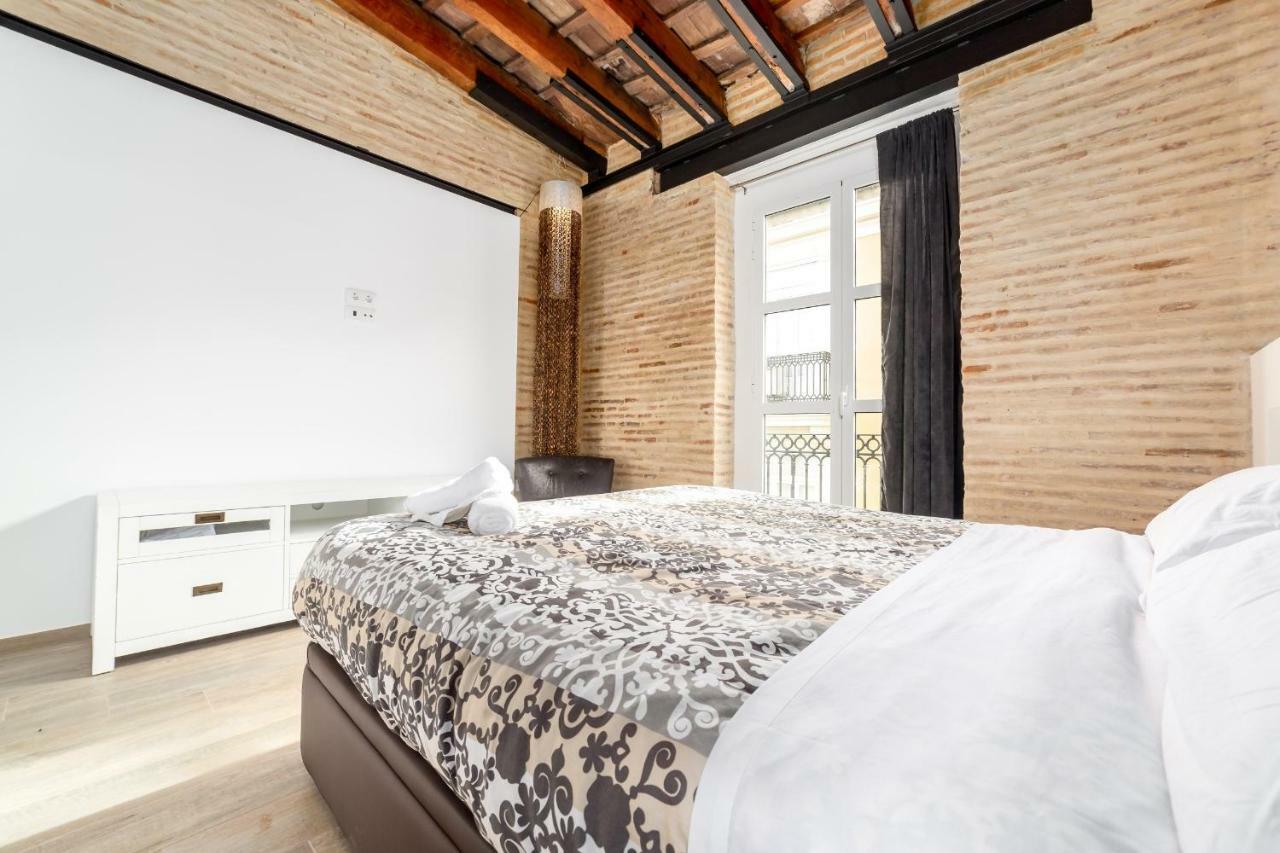 Florit Flats - Center Luxurious 1Br 1Ba Terrace Wi-Fi Ac Apartman Valencia Kültér fotó